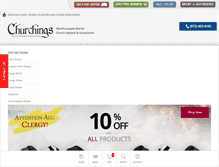 Tablet Screenshot of churchings.com